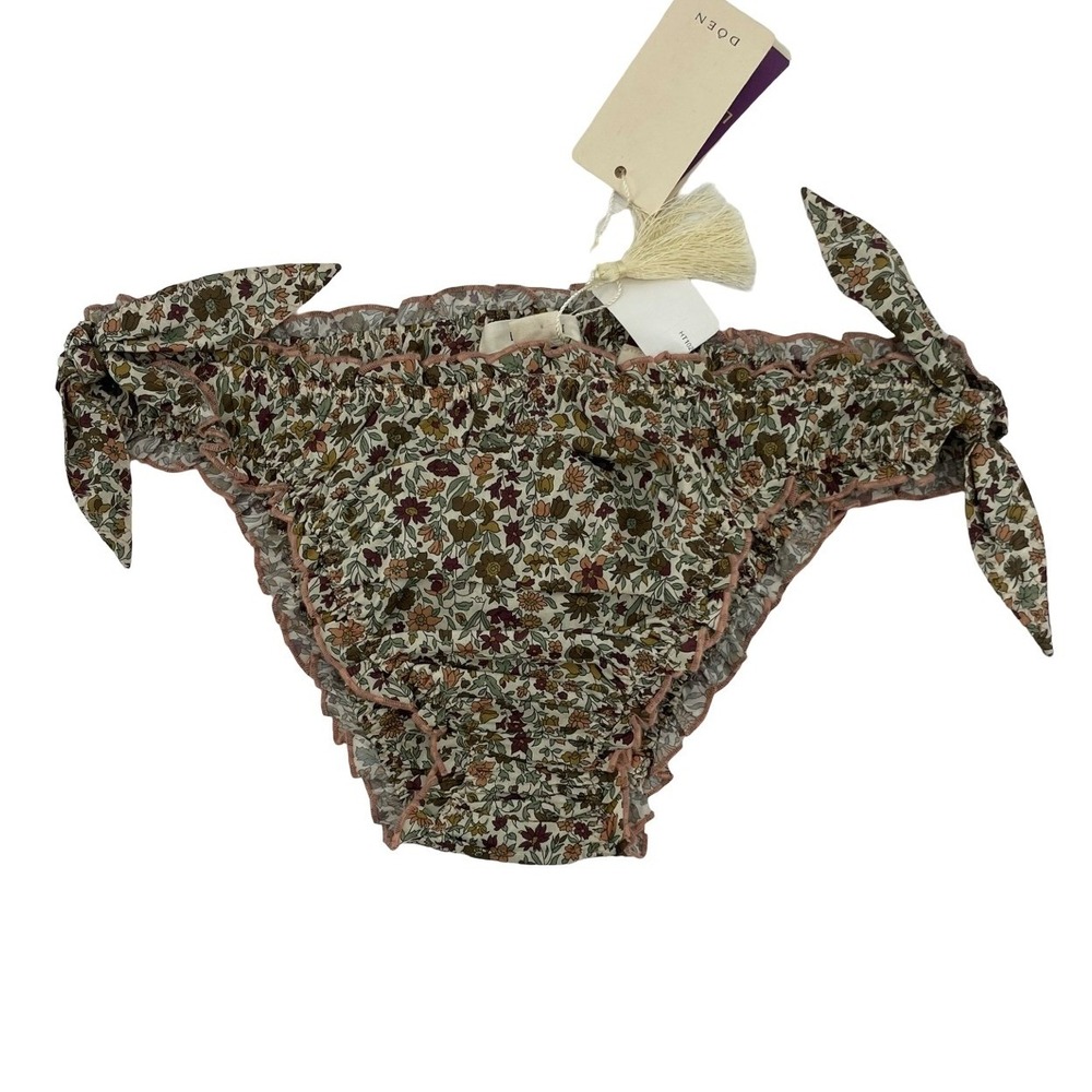 DOEN Women's Bikini Bottom Plage Liberty Floral Cotton XXL